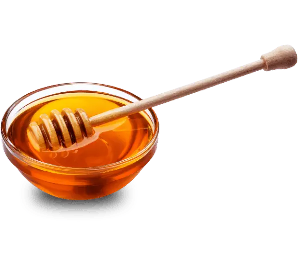 Bol de miel artisanal pur avec cuillère en bois – Hapi-Mielicious